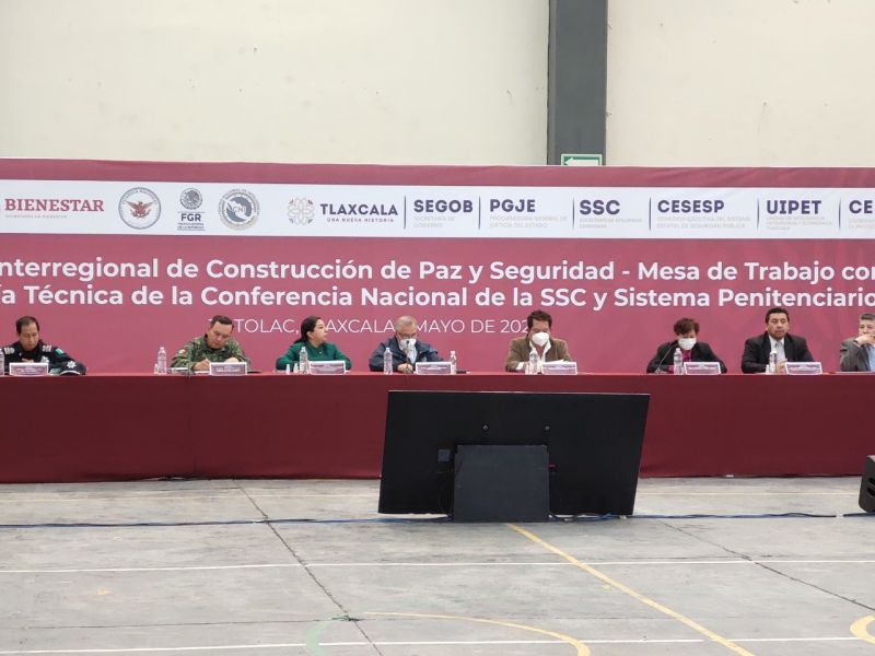 TOTOLAC SEDE DE LA 1RA REUNIÓN INTERREGIONAL DE CONSTRUCCIÓN DE PAZ Y SEGURIDAD