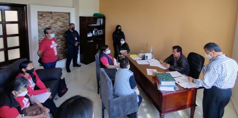 Ayuntamiento de Totolac y Pastoral Social realizan reunión de trabajo para combatir la violencia